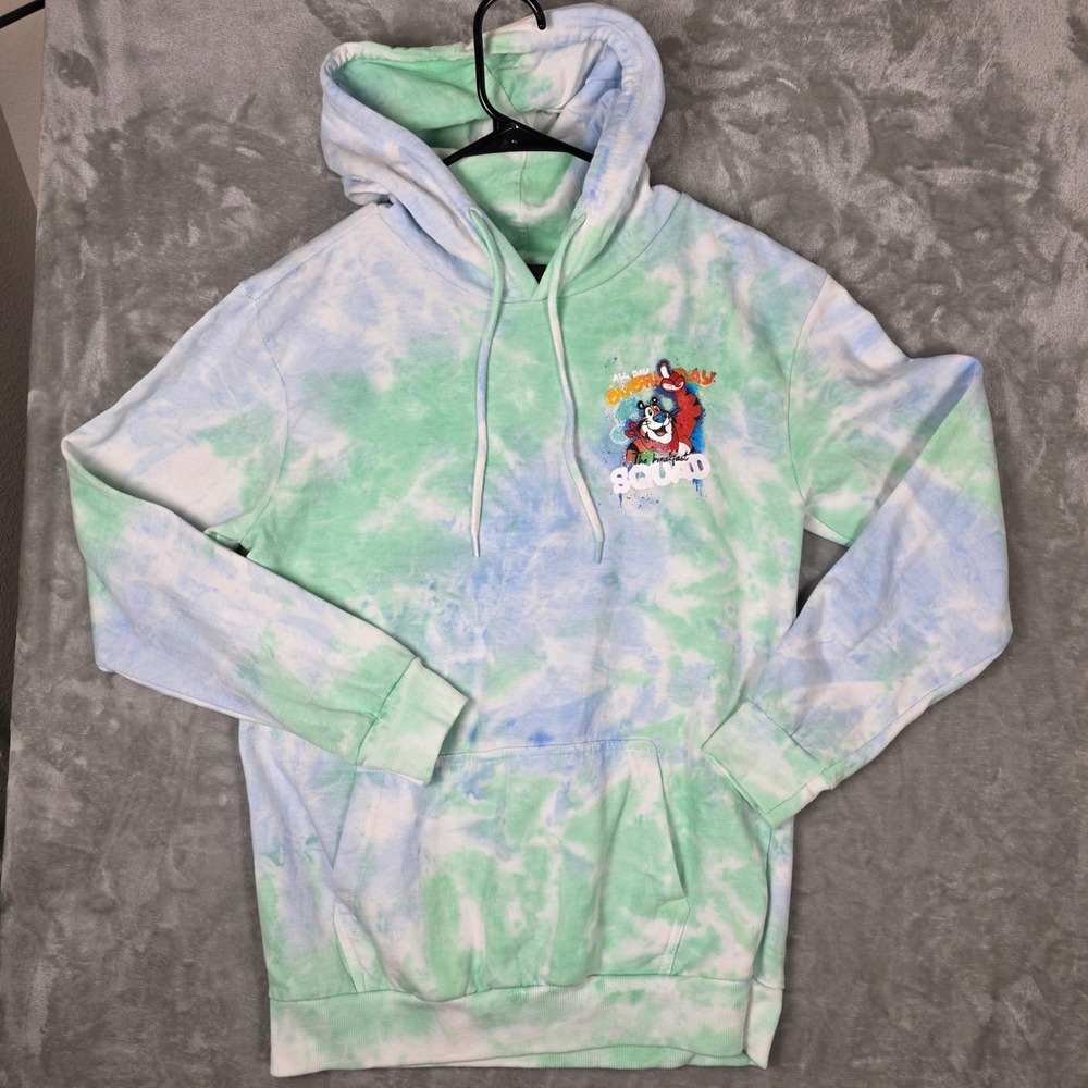 Kelloggs Tony the Tiger Tie Dye Hoodie Unisex S 2021 Pre-Owned‎